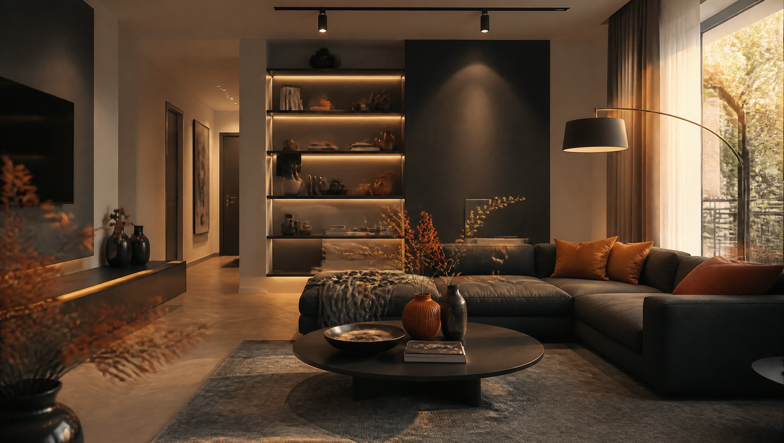 Living renovat la cheie — vizualizare CasaProfi